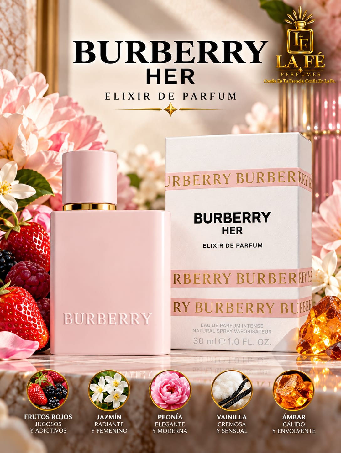 Burberry Her Elixir De Parfum For Her 100ml  EDP Intense